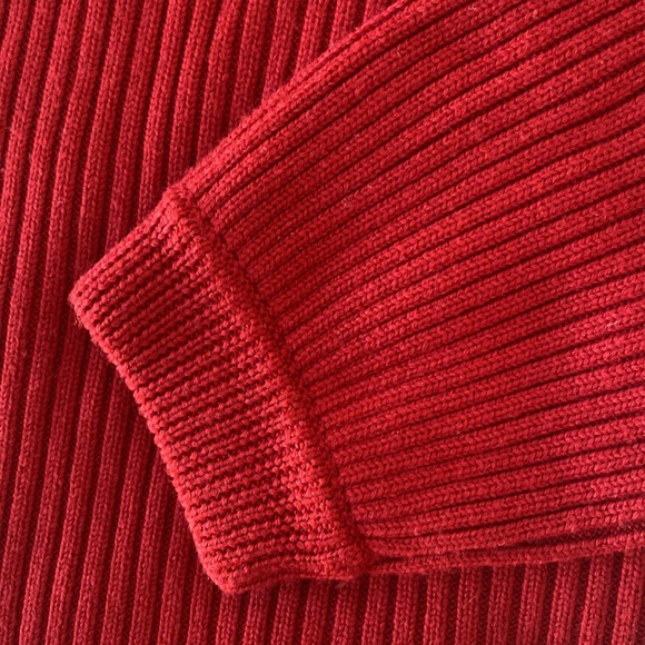 RARE- TIBI red sweater set - Picture 5 of 6